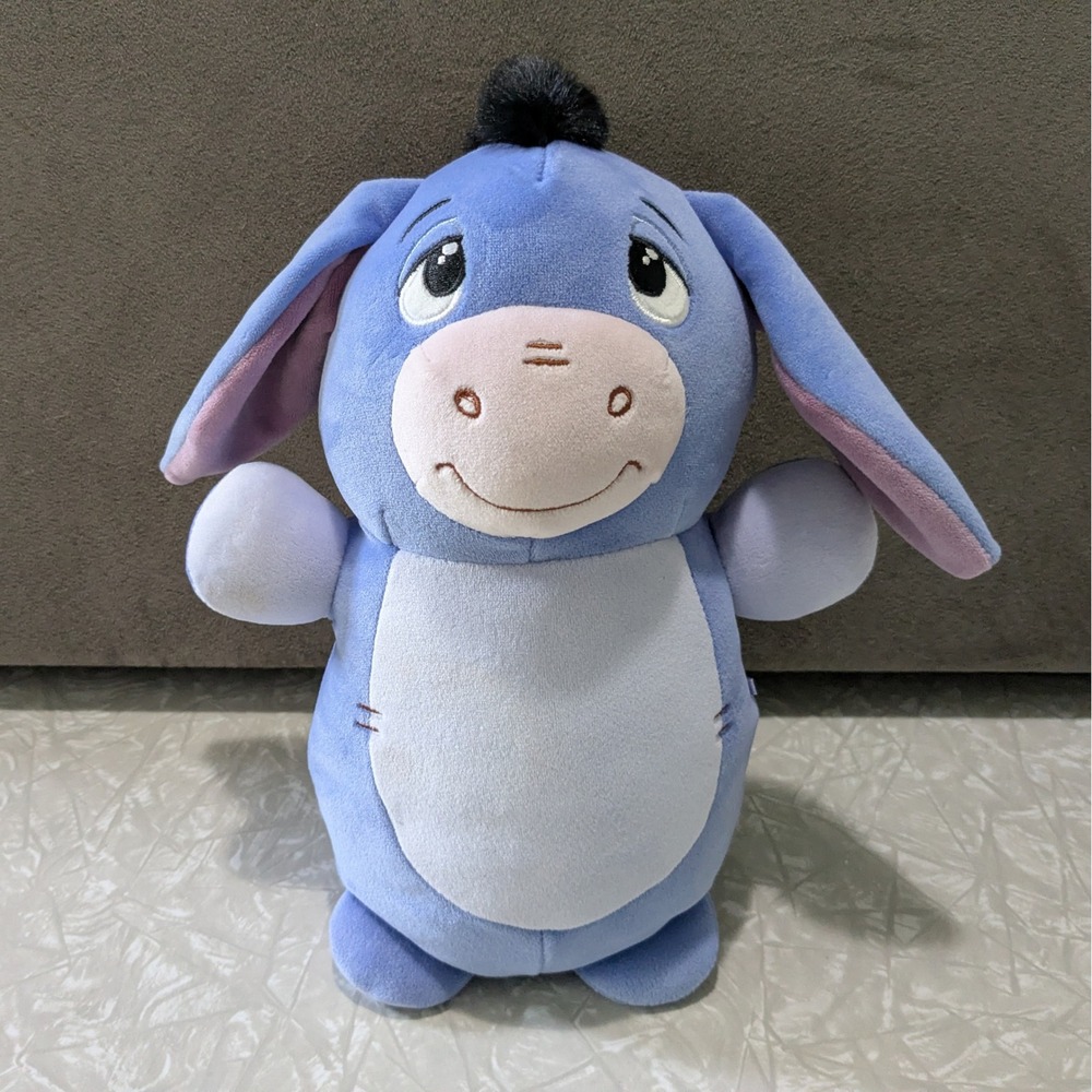 Disney Eeyore HugMees‎ Squishmallows 11 Inch Blue Donkey Plush Winnie the Pooh